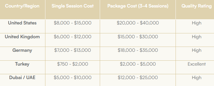 干细胞外泌体费用揭秘:医保能报销吗?4个办法教您科学减轻经济压力 2 国外干细胞外泌体治疗毛发价格参考 1.美国 2.英国 3.德国 4.土耳其 5.迪拜/阿联酋