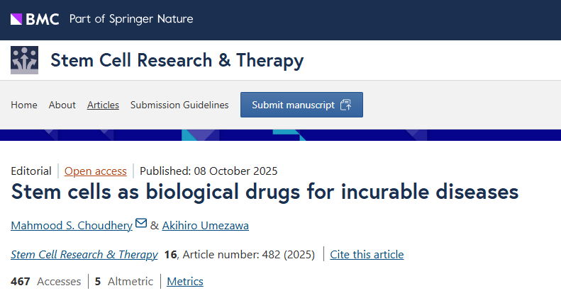 干细胞宣传日特稿：作为“活体药物”，它如何成为治疗疑难杂症的破局利器