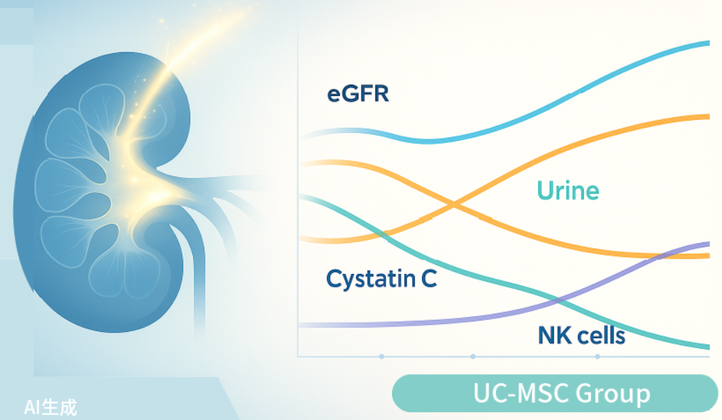 同济医院报告:干细胞治疗肾病可减缓CKD3–4期患者肾功能下降,并保全肾功能 3 微信图片 2025 11 10 174740 880