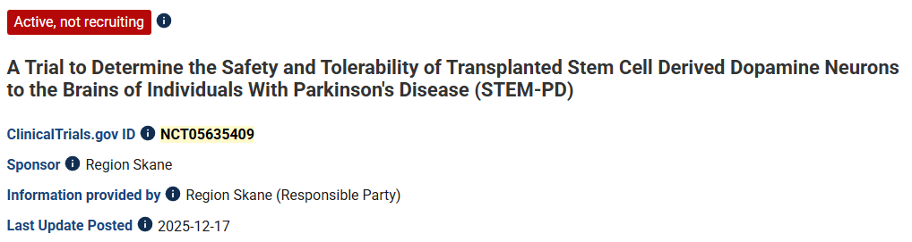 16项临床试验揭示胚胎与诱导多能干细胞治疗帕金森病的前景:多巴胺细胞疗法正推进 6 ScreenShot 2025 12 18 111838 264