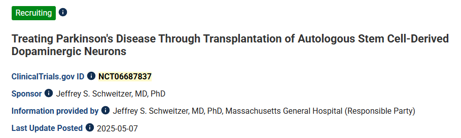 16项临床试验揭示胚胎与诱导多能干细胞治疗帕金森病的前景:多巴胺细胞疗法正推进 10 ScreenShot 2025 12 18 113228 817