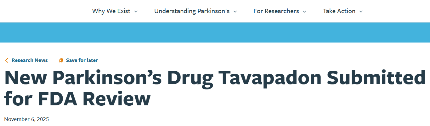 帕金森病治疗的双重突破:短期症状改善与长期疾病修正疗法进入临床后期 2 ScreenShot 2026 01 07 154836 253